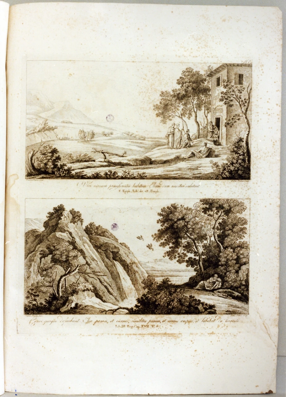 Gaspar Dughet detto Pussino - Storie di Elia, Certosa e museo di San Martino, Napoli